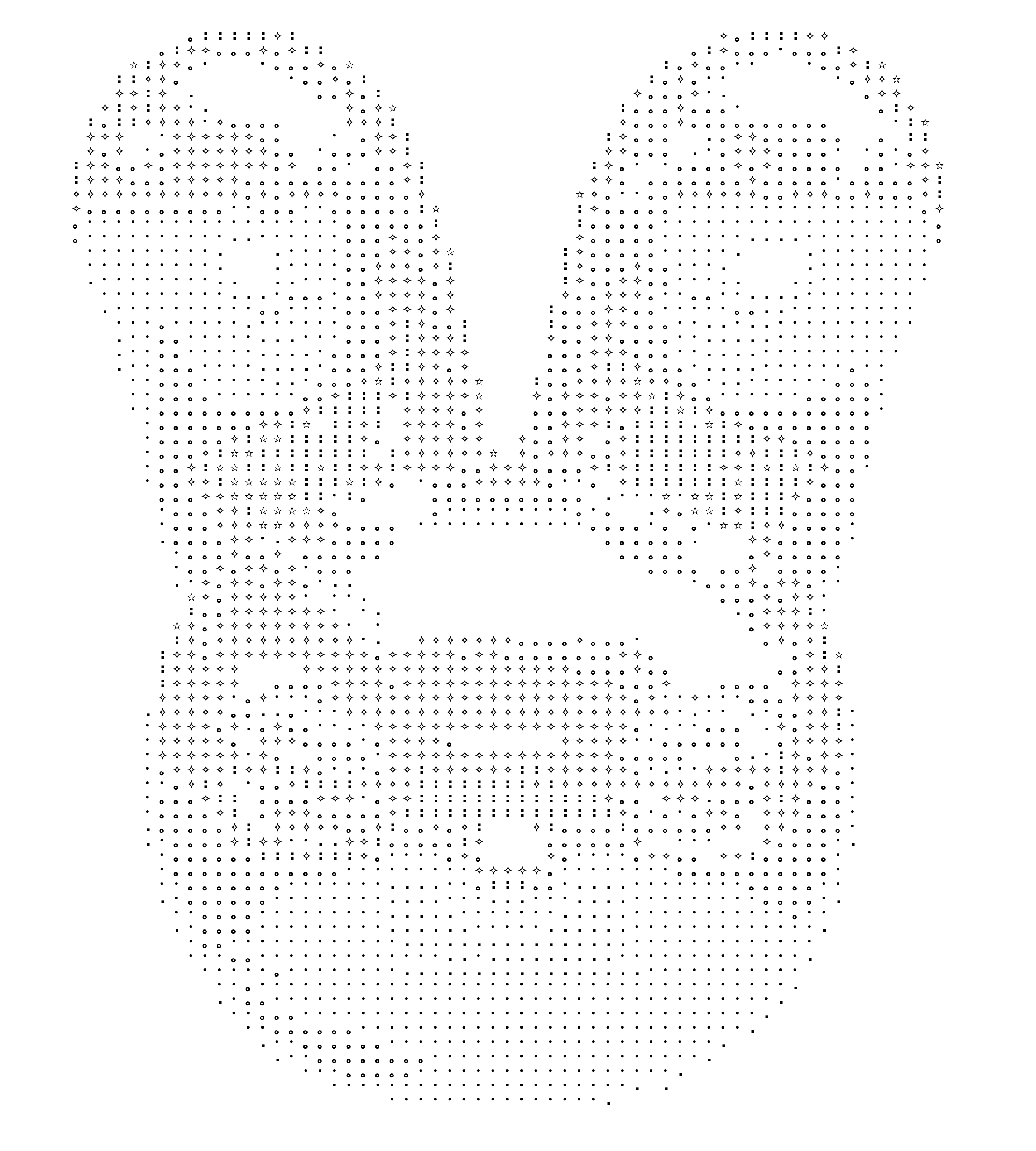 Halftone ASCII